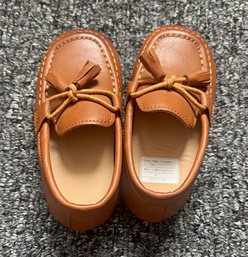 Shein boys brown faux - shein,