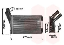 Heater core Mechanically