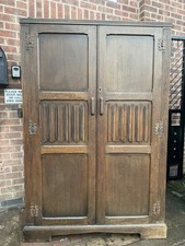 Antique vintage carved double