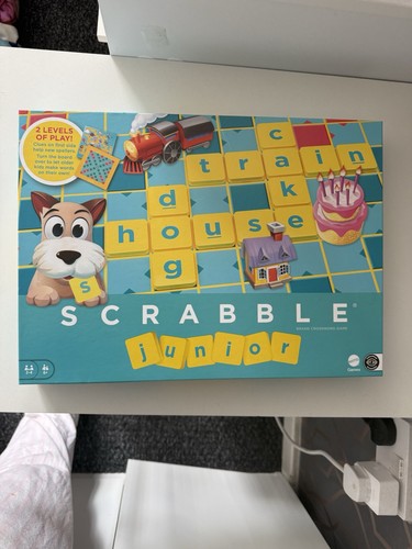 Scrabble junior board game - scrabble,