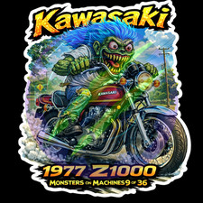 1977 Kawasaki Z1000 A1 Die Cut
