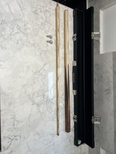 Cue Craft Snooker/pool Cue 2-piece Set With Aluminium Lockable Case