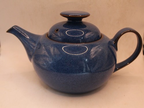 Denby imperial blue - denby, teapot