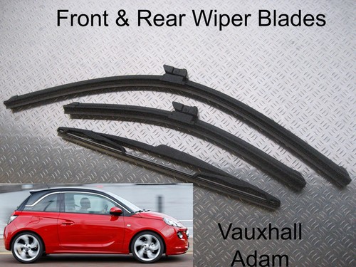 Front rear wiper blades fits - front,