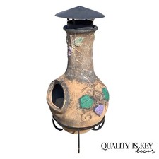 Mexican Chiminea Outdoor Clay