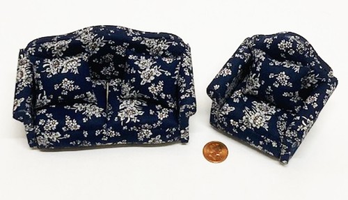 Dolls house miniature sofa - miniature,
