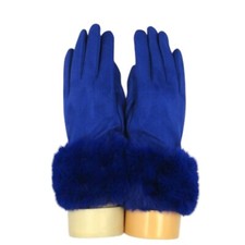 Ladies Faux Fur Trim Design