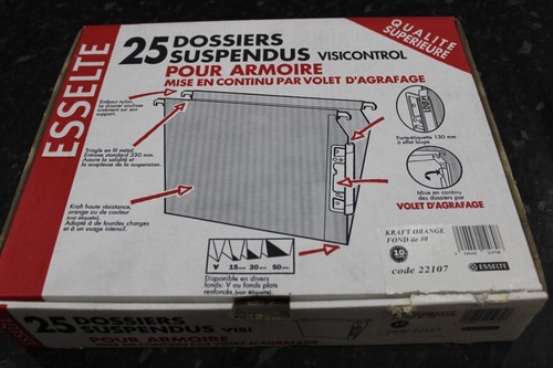 Esselte suspension files for - esselte,