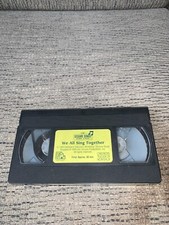 Sesame Street VHS Tape We All