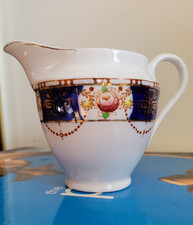 COLCLOUGH ROYAL VALE IMARI STYLE BLUE WHITE MILK JUG/CREAMER C1908-1928