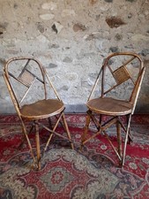 BEAUTIFUL VICTORIAN BAMBOO CHAIRS