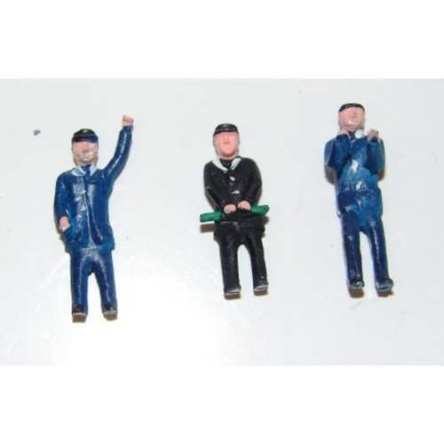 Painted figures loco - figures, crew