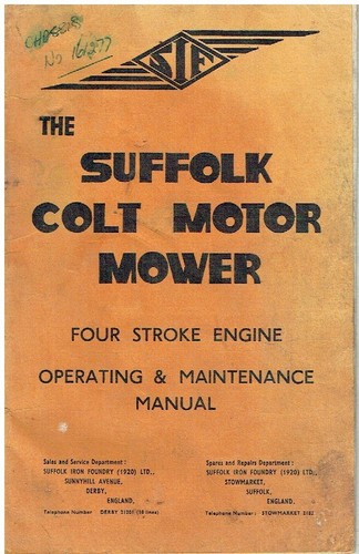 Suffolk colt petrol - petrol, engined