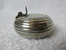 Vintage silver plate pocket - silver,