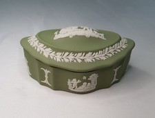 WEDGEWOOD GREEN JASPERWARE