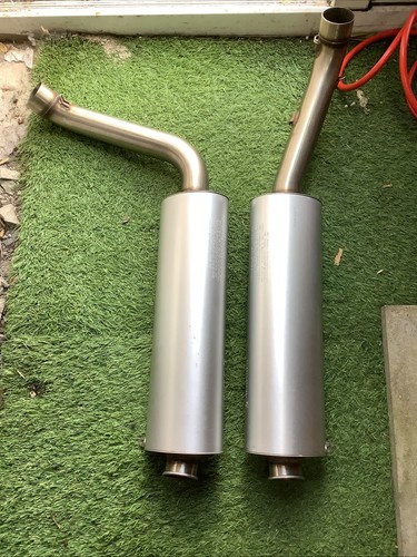 Ducati oem silencers pair 50mm - pair,