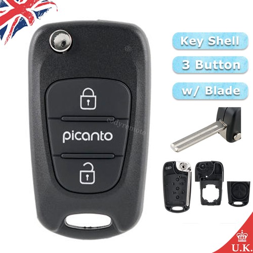 Button flip remote car key - 3,