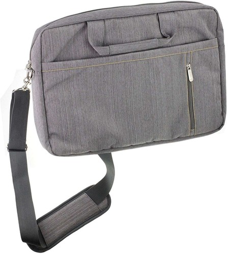 Navitech grey travel bag - grey,