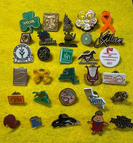 Job lot pin badges - badges, bulk