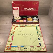 Monopoly Deluxe Edition By John Waddingtons 1972 Vintage Board Game 