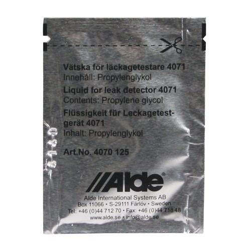 Alde gas bubble tester fluid - bubble,