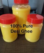 Homemade Desi Ghee Pure,Natural & Aromatic 100%Grass-Fed Cow Milk Rich in Flavor