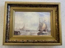 A DAYS SHIPPING by J W Carmichael (1800-1868) Fishing Boats