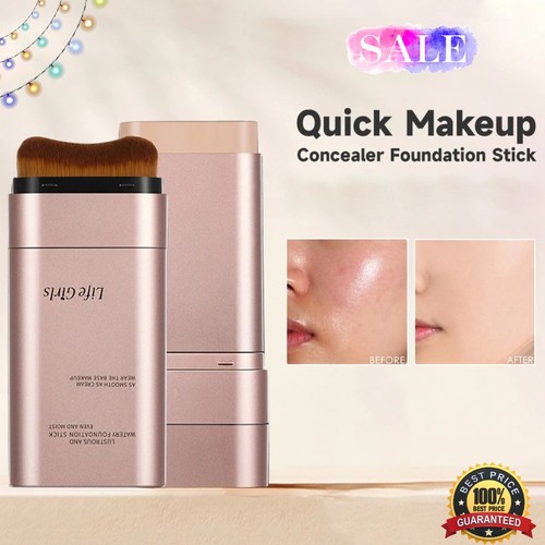 Foundation stick with brush - with,