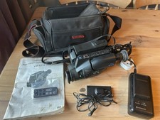 Hitachi VM-E31E Vintage Camcorder With Accessories and Case