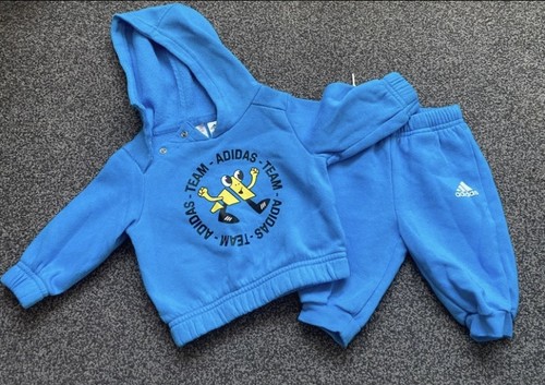 Baby adidas tracksuit - blue,