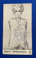 Dusty Springfield Signed