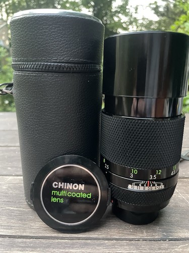Chinon 200mm vintage lens - chinon,