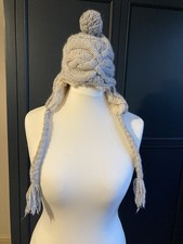 Fat Face Grey Bobble Hat One