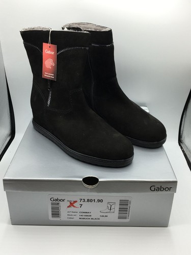 Gabor conway ankle boots black - ankle,