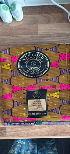 Gold african wax - v.i.p,