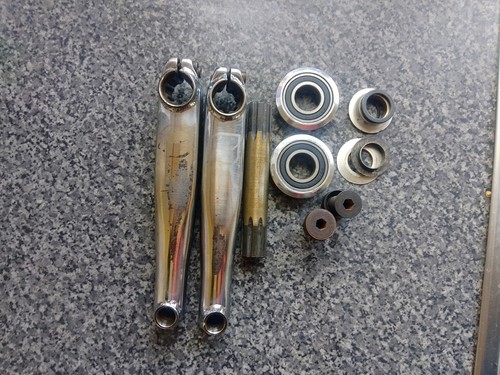 Snafu bmx cranks - cranks,