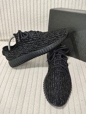 Men's Adidas Yeezy Boost 350 V1 Pirate Black Trainers Size UK 9