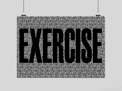 Gym bodybuilding exercise - gym, in
