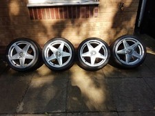 Azev Alloy Wheels 80-90s wheels! Fits alfa-lancia-mercedes-bmw and more.