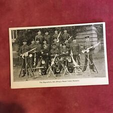 PRE-WW1 GROUP OF SIGNALLERS, 8th (Kings Royal Irish) Hussars - PTD PC