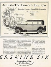 1920s 1927 BIG Vintage Erskine