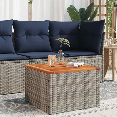 Outdoor rattan coffee table - outdoor,