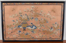 Chinese Silk Embroidery 19th