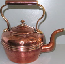 Vintage copper kettle