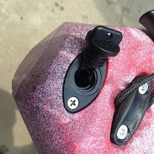 Universal Standards Self Retaining Black Nylon Marine Boats Yacht Drain Plug