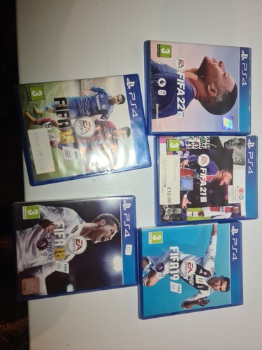Playstation fifa games - playstation,