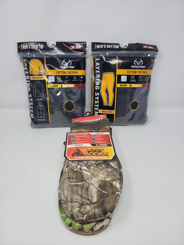 Realtree men cotton thermal - men's,