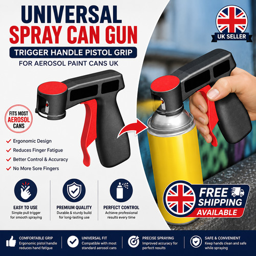 Universal spray can gun - spray,