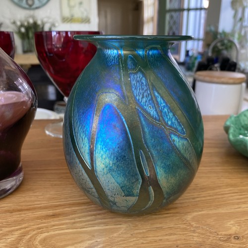 Beautiful iridescent art glass - beautiful,