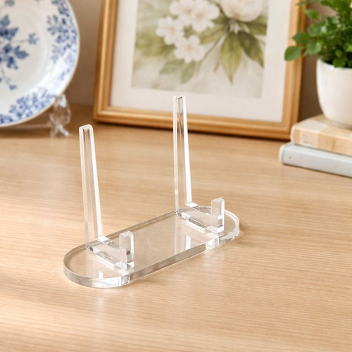 Clear acrylic display stand - clear,